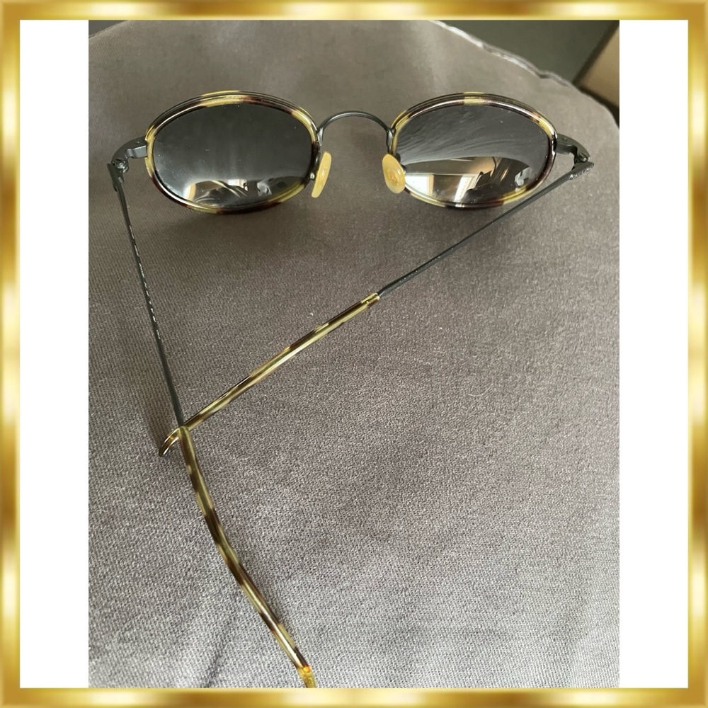 Ralph Lauren Tiny Oval Dark Tortoise Sunglasses - Picture 2 of 9